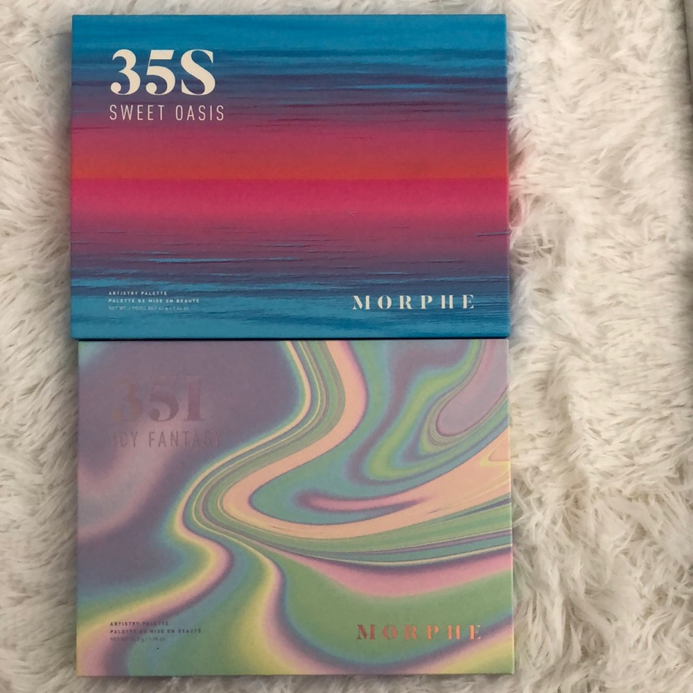 COPY - Morphe 35S Sweet Oasis and Morphe 351 (Icy Fantasy)(2 new palettes)